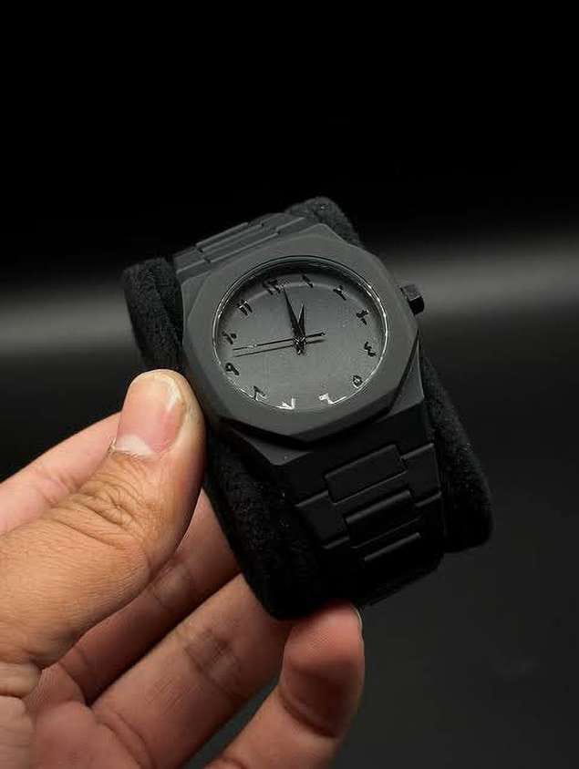 Fusion Luxury™ PolyCarbon Matte Black Watch | Ultra-Light & Durable